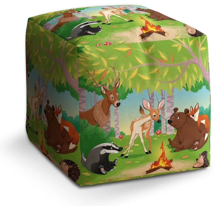 Cube zsámoly erdei állatkák 2, zöld