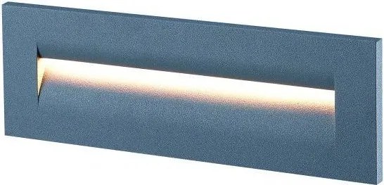 NOVOLUX 643A-L0109A-04 AMBRES Kültéri Falba Építhető Lámpa Antracit LED IP65