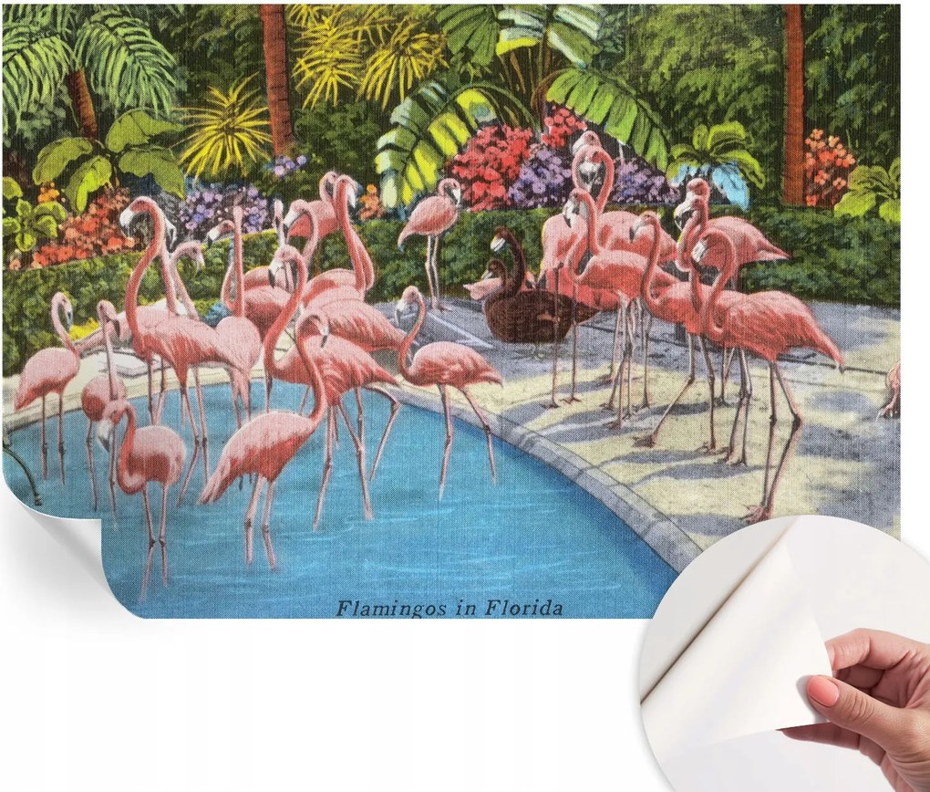 Öntapadós Dekoratív Fotótapéta Hálószobába Egzotikus jelenet 152x104