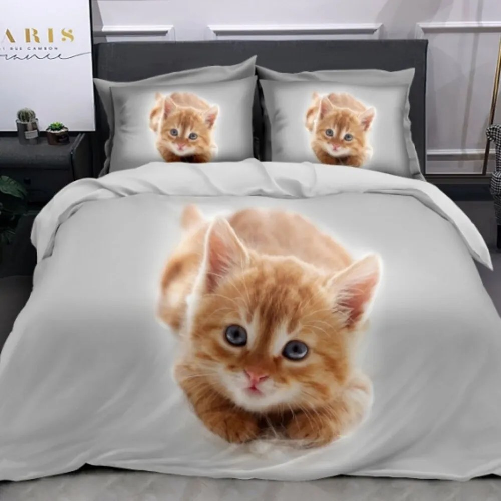 Pamut ágynemű Homa BILI CUTE 3 részes 140x200 cm