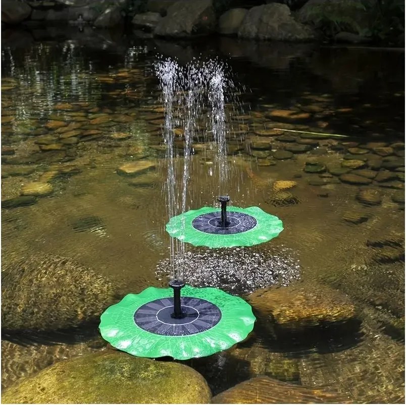 Zaparkorun Napelemes kerti szökőkút tavirózsa alakban