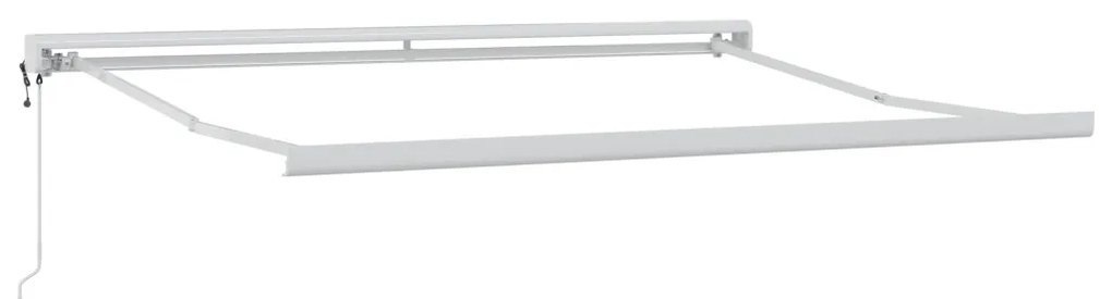 Automatikusan Behúzható Napellenző Narancs és Barna 300x250 cm