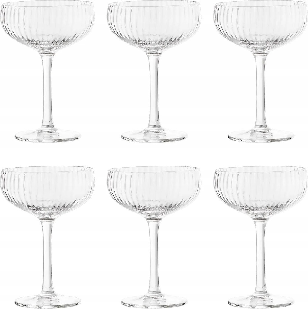 Astrid pezsgőspohár készlet Bloomingville, 6 db