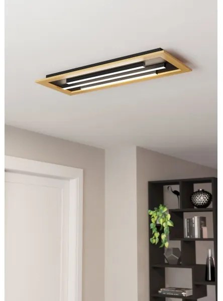 Eglo 900604 - LED Dimmelhető mennyezeti lámpa TIRRENARA LED/32,1W/230V + távirányító