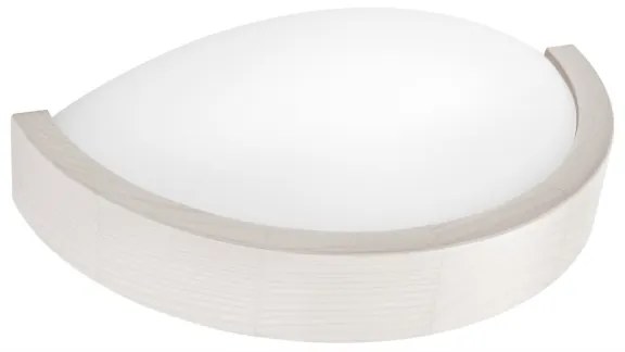 Fali lámpa NATURAL SLIM 1xE27/60W/230V fenyő/fehér