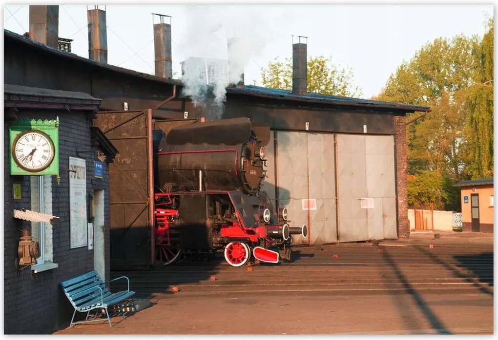 Poszterek 185x125 Gőzmozdony Ol 49-69