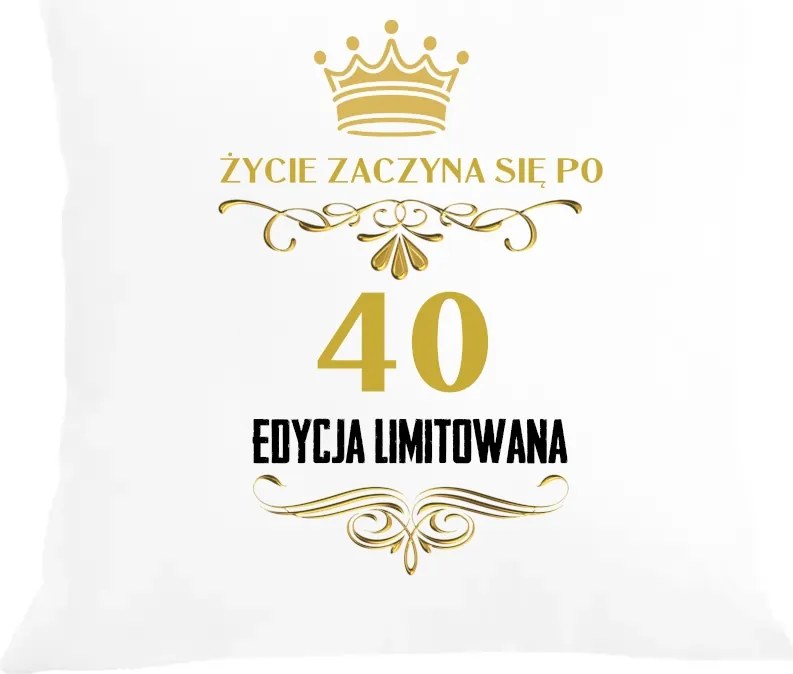 Párna párnahuzat Születésnapra 30 40 50 60év