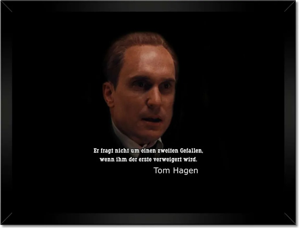 Poszterek keretben 40x30 Idézetek a Keresztapáról