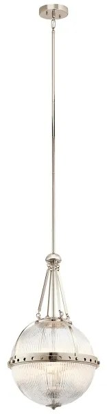 Kichler KL-ASTER-P-PN - Csillár rúdon ASTER 3xE14/60W/230V