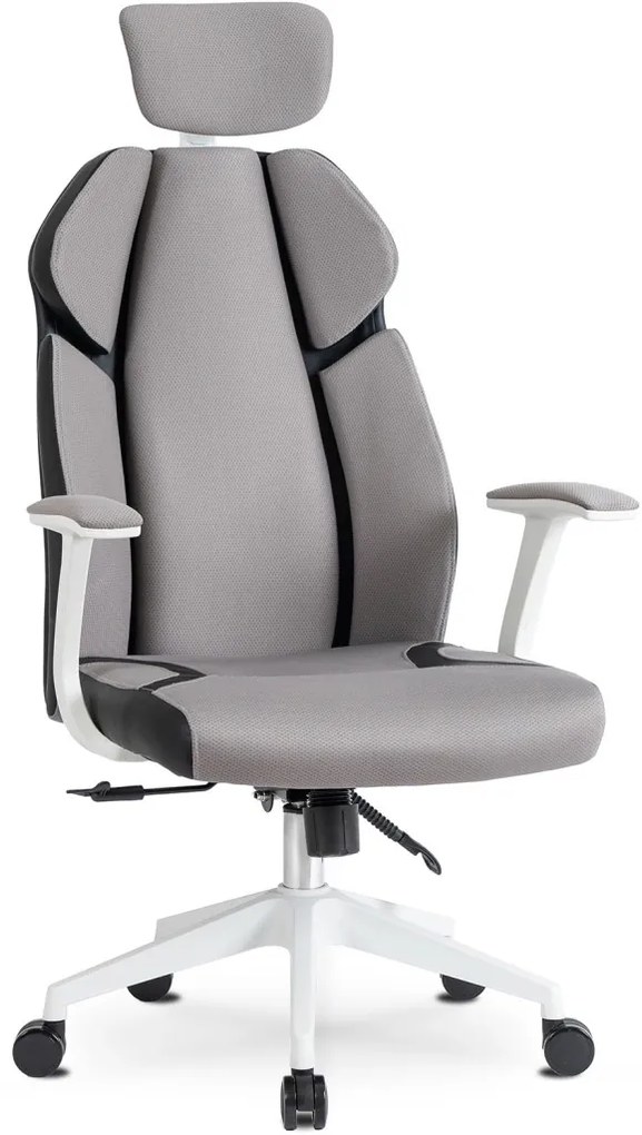 Irodai Forgószék Szürke/Fehér Színben. DUNCAN