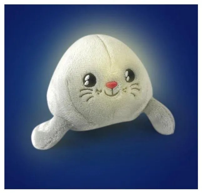 PABOBO - Világító kedvenc SHAKIES fóka 2xCR2032