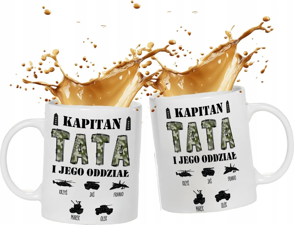 Apa Bögre Apák Napja Apa Kapitány Fehér Kerámia Kávé 330 ml