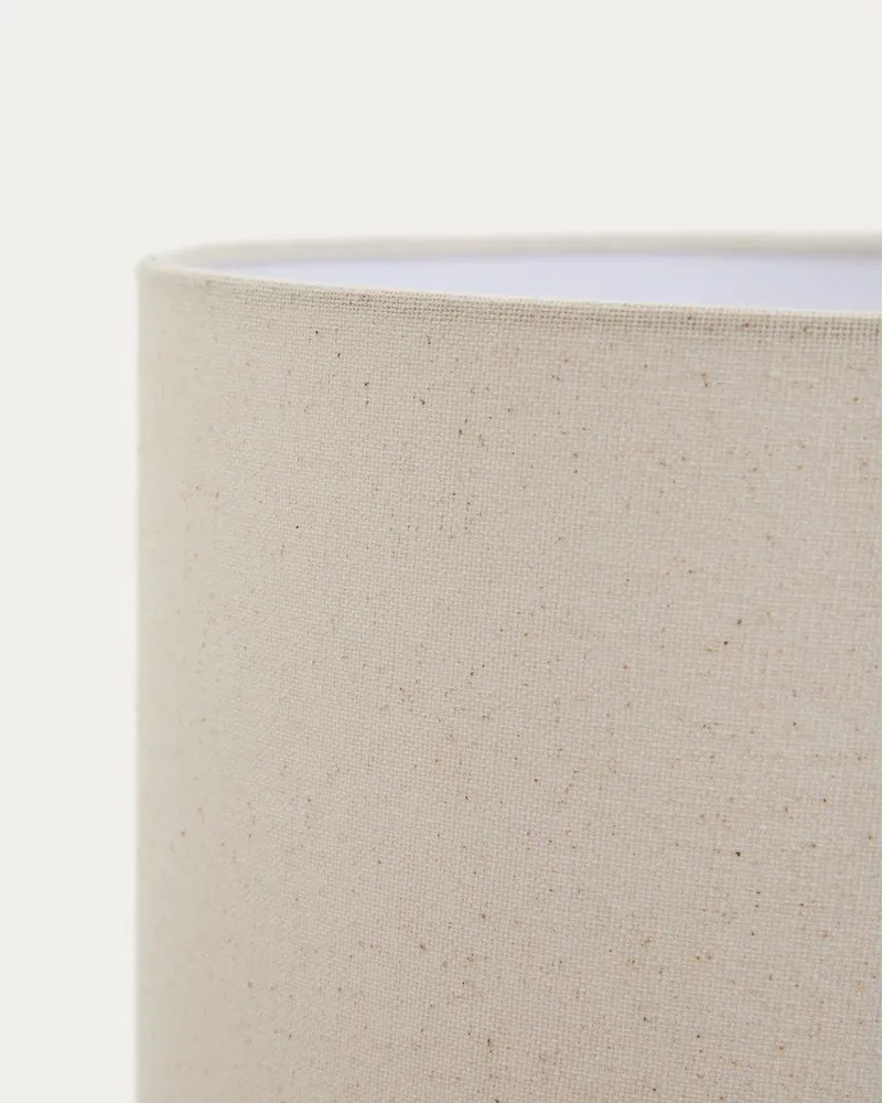 Asztali lámpa textil búrával (magasság 61,5 cm) Mavran – Kave Home