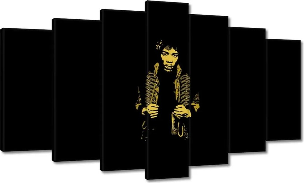 Festmények 140x80 Jimi Hendrix Zenész
