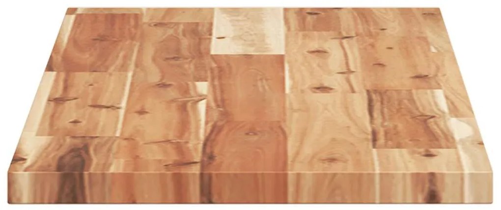 4 db olajbevonatú tömör akácfa függőpolc 80 x 30 x 2 cm