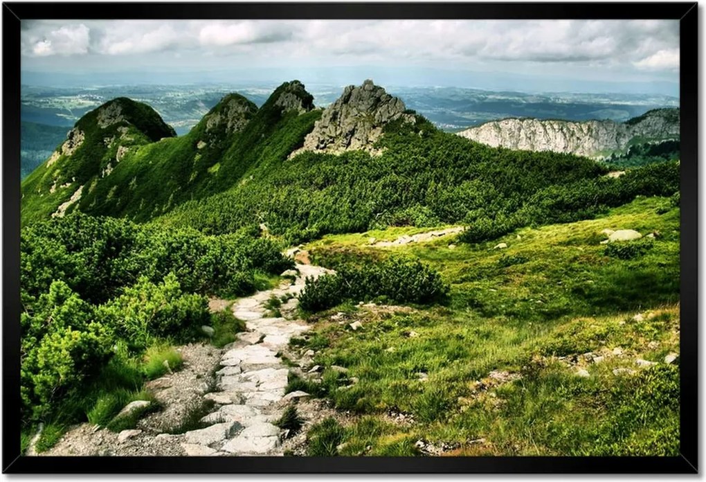 Poszterek keretben 60x40 Lengyel Tátra Hegyek