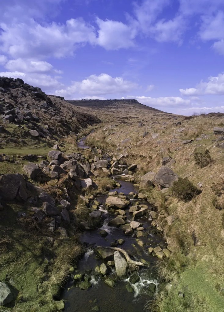 Poszter 39,5x55cm Burbage Brook, Assaf Frank