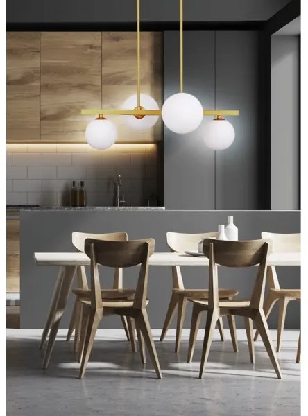 Csillár rúdon KAMA 4xG9/28W/230V