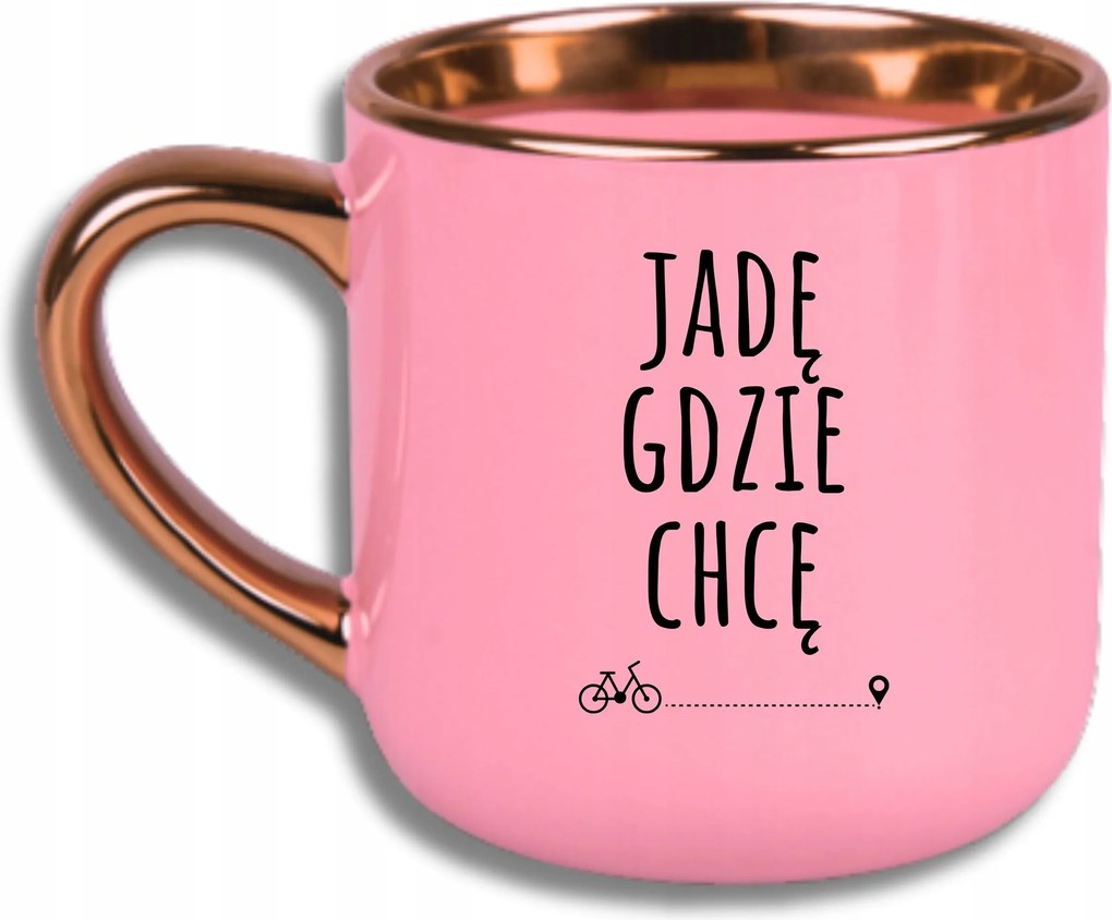 Bögre Rózsaszín Elegáns Nagy Vicces Ajándék Oda Megyek, Ahová Akarok