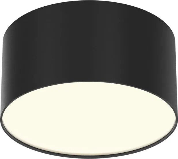MAYTONI C032CL-12W3K-RD-B ZON Hengeres Mennyezeti Lámpa Fekete LED IP20