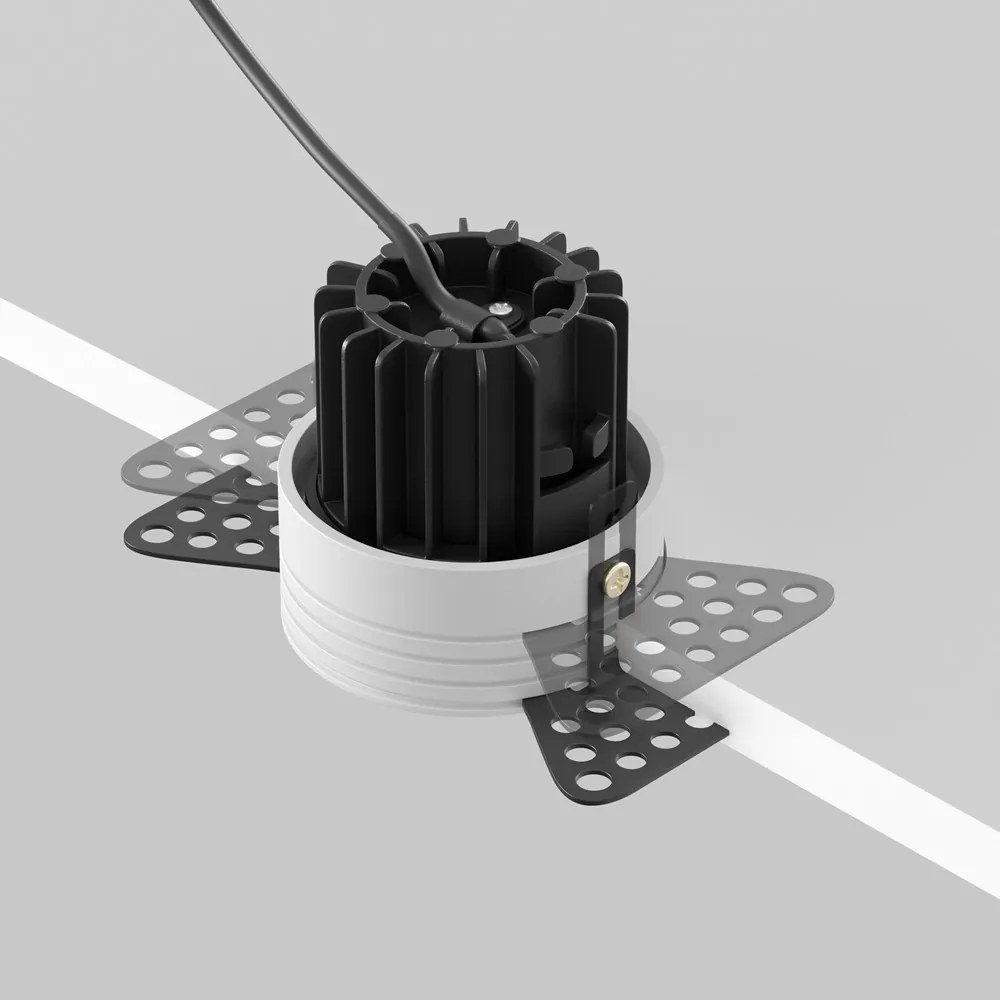 Maytoni Round DL058-7W3K-TRS-B 1x7W/LED 3000K 450lm IP20