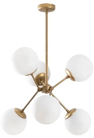 Csillár rúdon GONDOL 6xE27/40W/230V