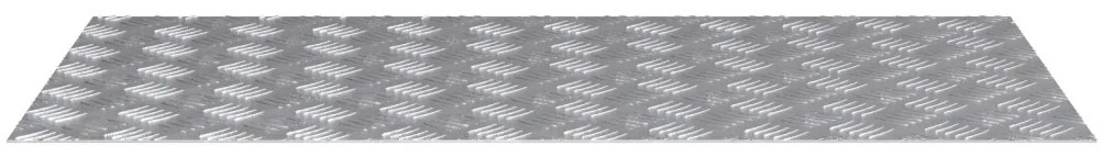 Alumínium Rácsos Lemezek 2 db Csúszásmentes 100x50 cm