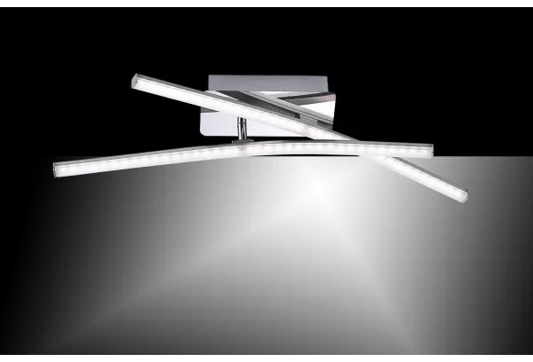 Leuchten Direkt 11270-55 - LED Felületre szerelhető csillár SIMON 2xLED/5W/230V matt króm