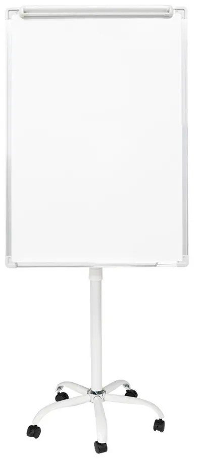 Gurulós mágneses, műanyag flipchart tábla 70x100 cm