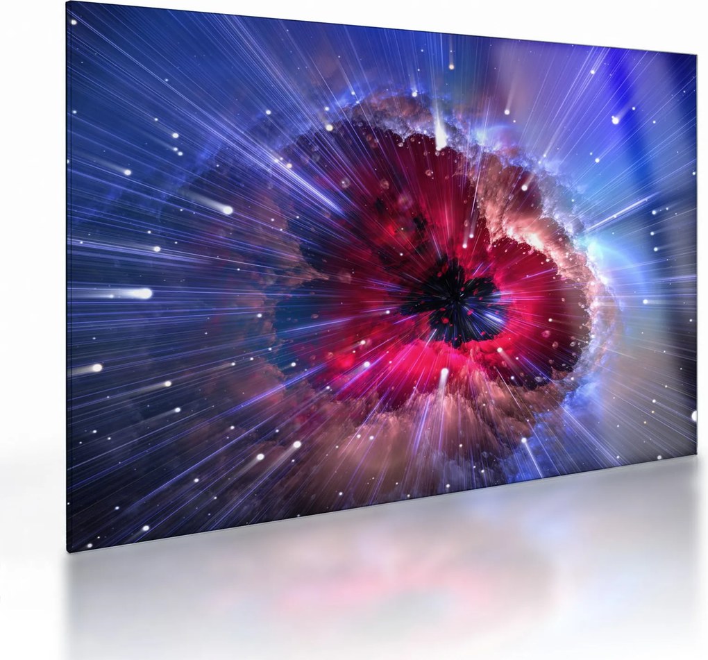 Kép - Az univerzum energiája (üvegen) (70x50 cm)