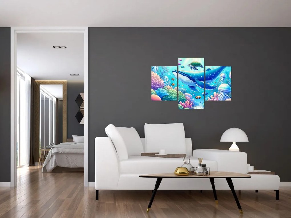 Kép – Víz alatti világ (90x60 cm)