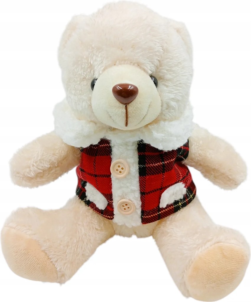 Maci Figura Karácsonyi Díszek Karácsonyi Ajándék Nagy Plüss Maci 22 CM