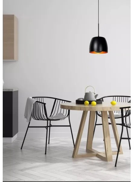 Lucide 30488/01/30 - Csillár zsinóron NOLAN 1xE27/60W/230V fekete