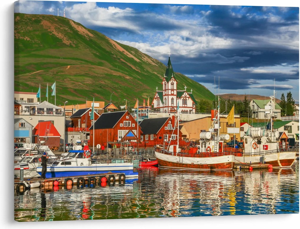 Kép - Húsavík (70x50 cm)