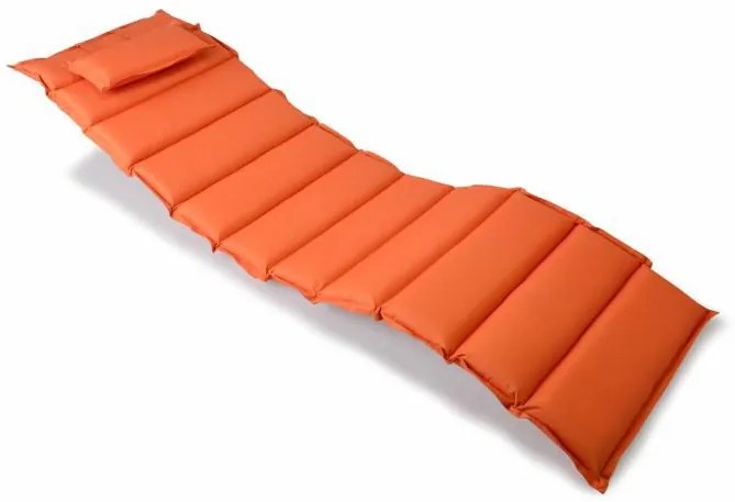 DIVERO Párna nyugágyhoz narancssárga