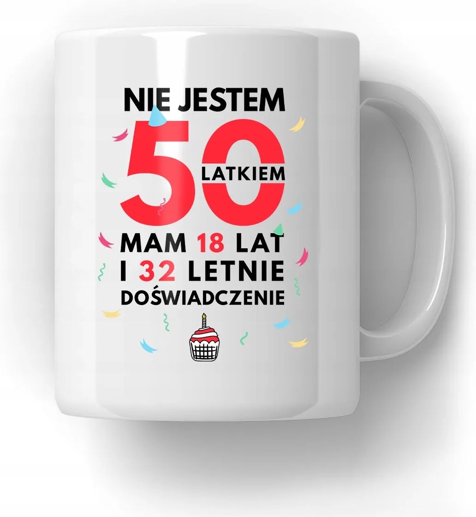 Bögre Nem Vagyok 50 éves Ajándék Neki 18-99 Ajándék