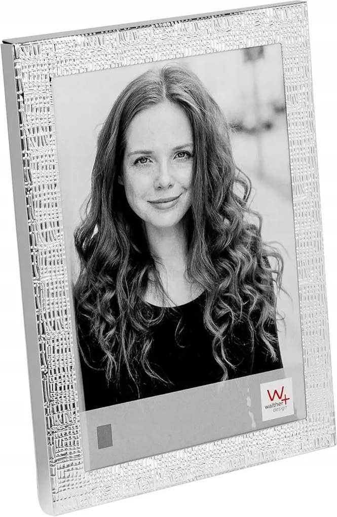 walther design Képkeret Mirja Alumínium 13x18 cm, Ezüst, AB318S