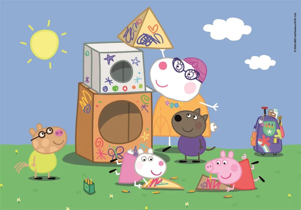 Peppa malac Family Fun 2x60 db-os puzzle Clementoni