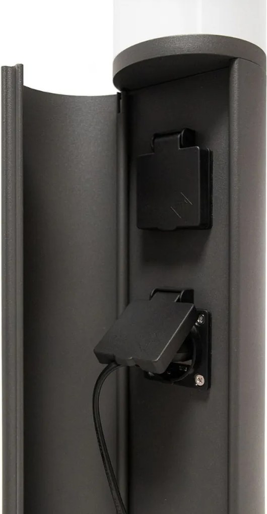 NOVOLUX 995A-H20X1A-04 LUA Modern Kültéri Állólámpa Antracit G9 IP44