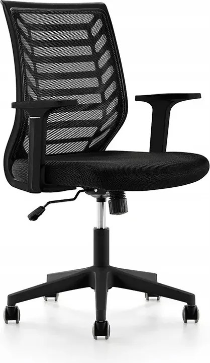 Rocada 907-4 irodai szék, fekete szövet ülés, fekete hálós…