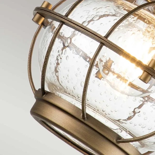 Kichler KL-BRIDGEPOINT-S-NBR - Kültéri lámpatest BRIDGEPOINT 1xE27/60W/230V IP44