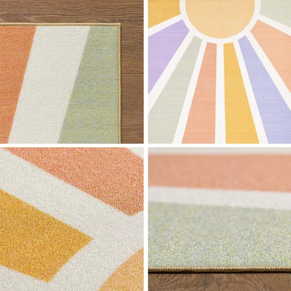 Krémszínű gyerek szőnyeg 100x150 cm Play – Ayyildiz Carpets