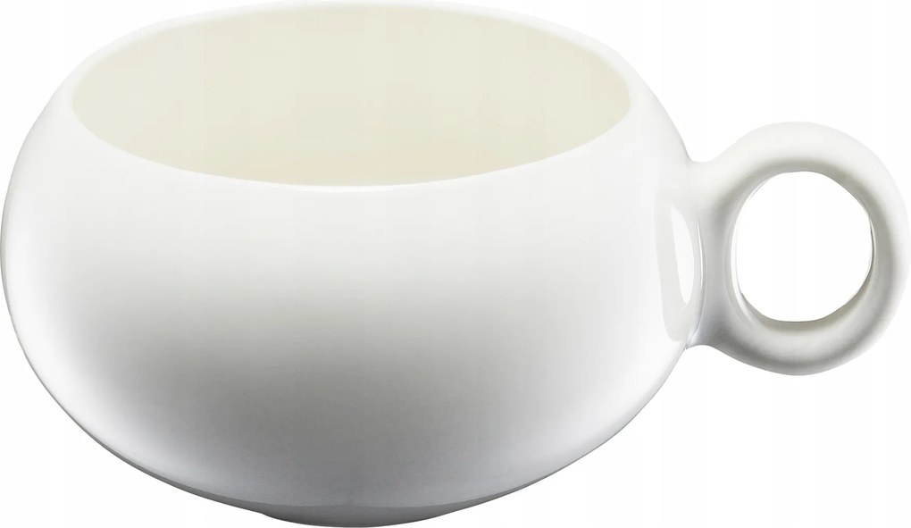 Bella Csésze 400 ML Szürke Porcelán Ambition