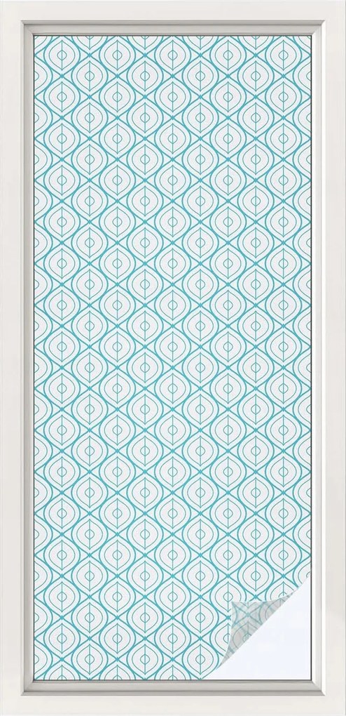 Ablakfólia Szélvédő Adatvédelem Szimmetria ovális 50x116 cm