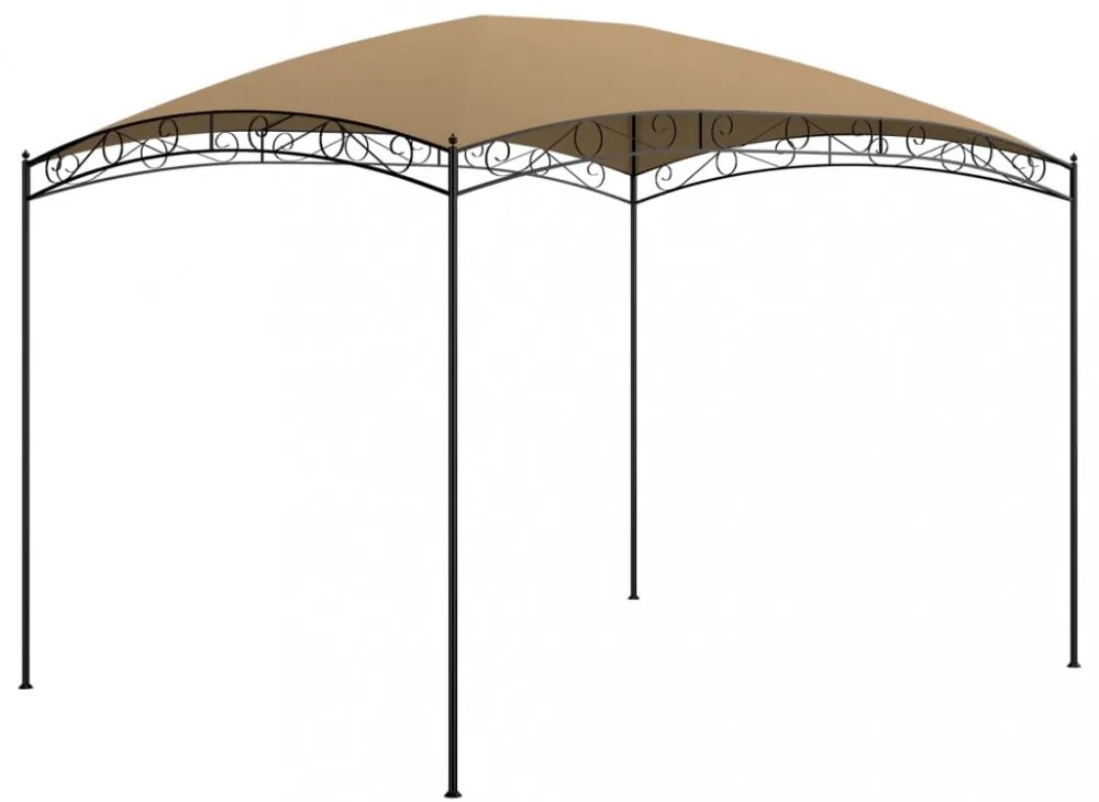tópszínű pavilon 3 x 4 x 2,65 m 180 g/m²