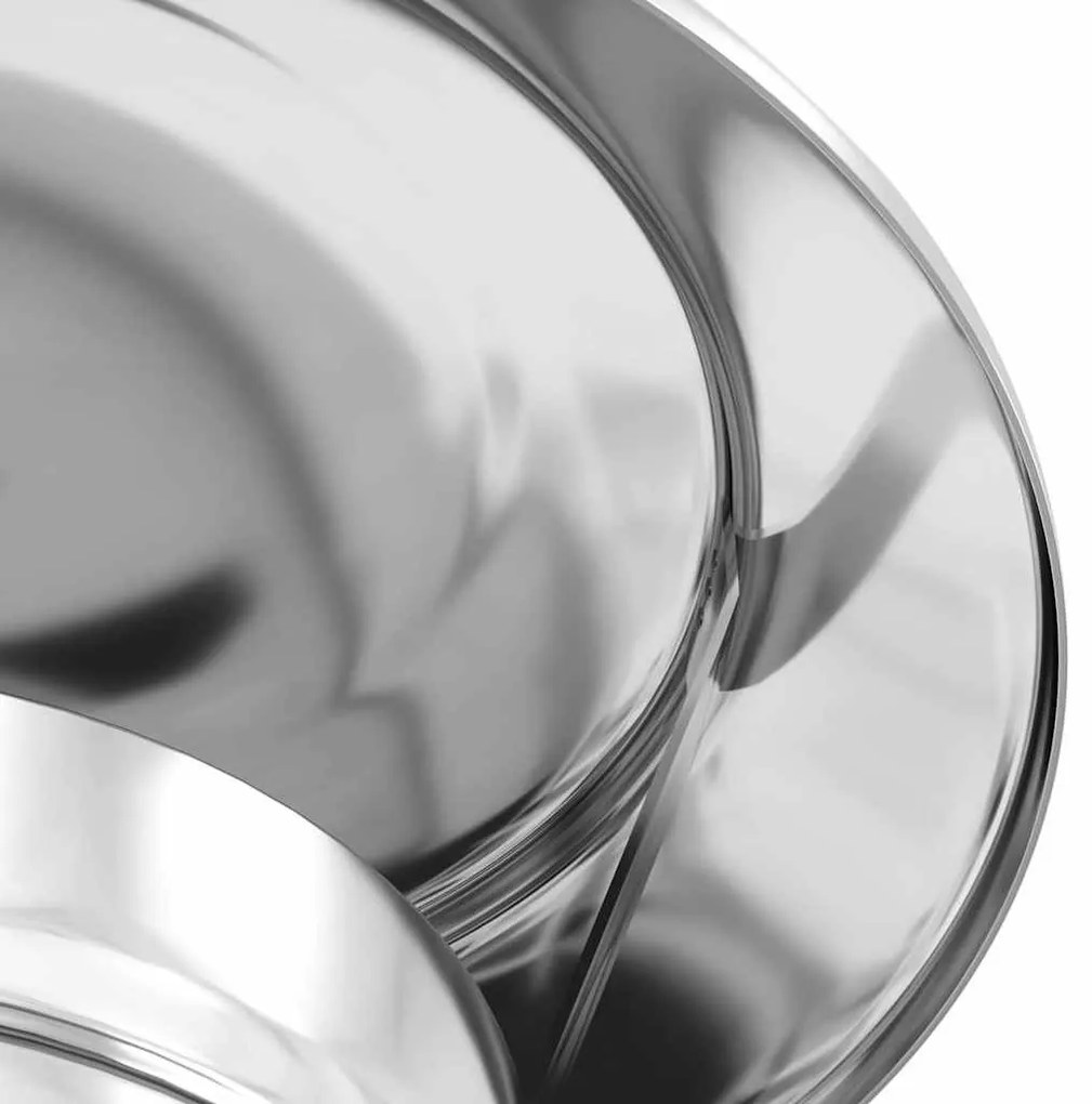 Eső Borító Kémény Ezüst 20 x 20 x 18 cm Rozsdamentes acél