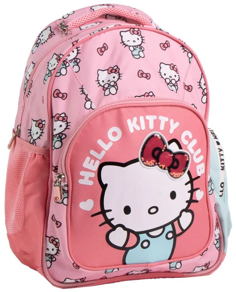 Hello Kitty Club iskolatáska, táska 42 cm
