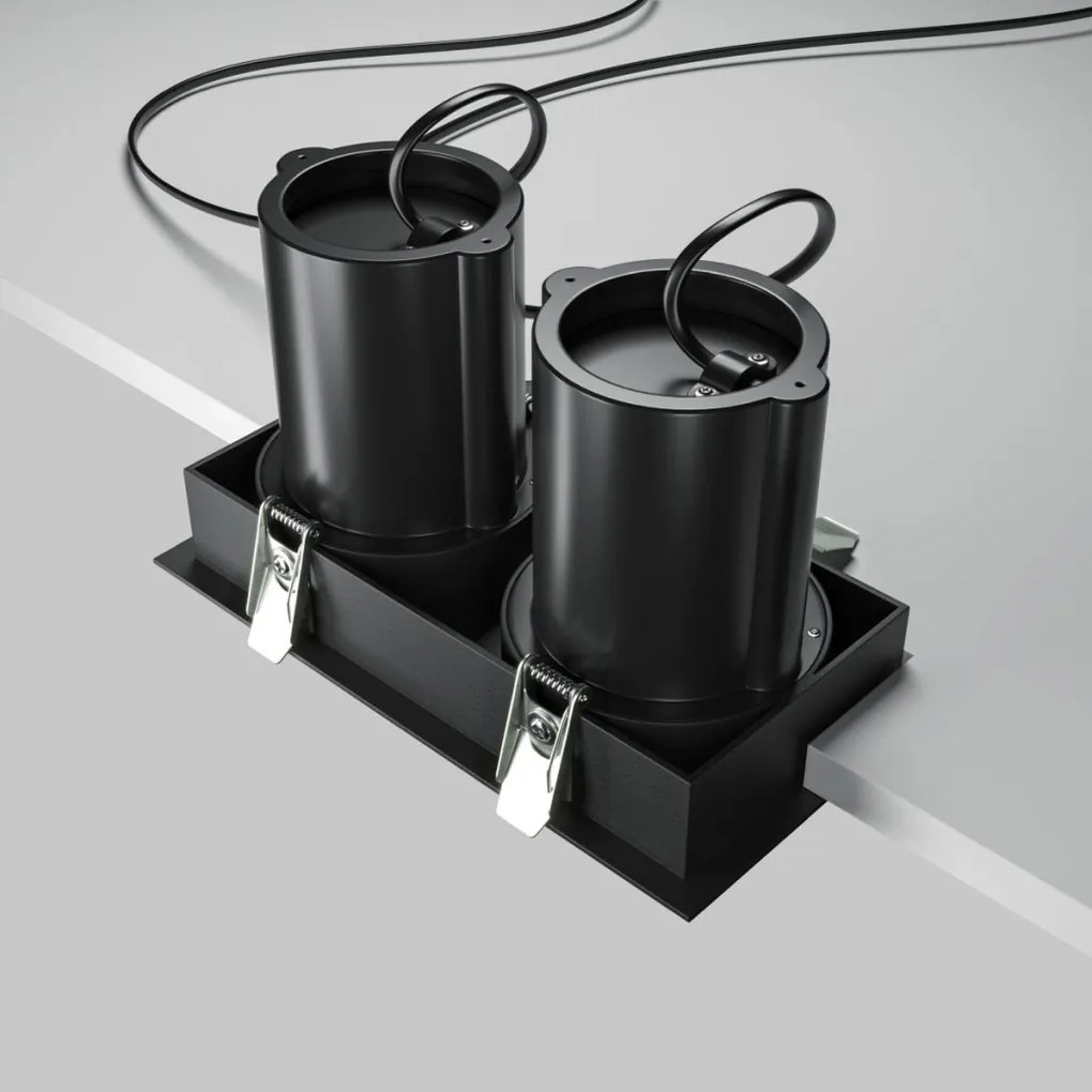 Maytoni Hidden DL095-02-10W3K-B 1x20W/LED 3000K 1400lm IP20