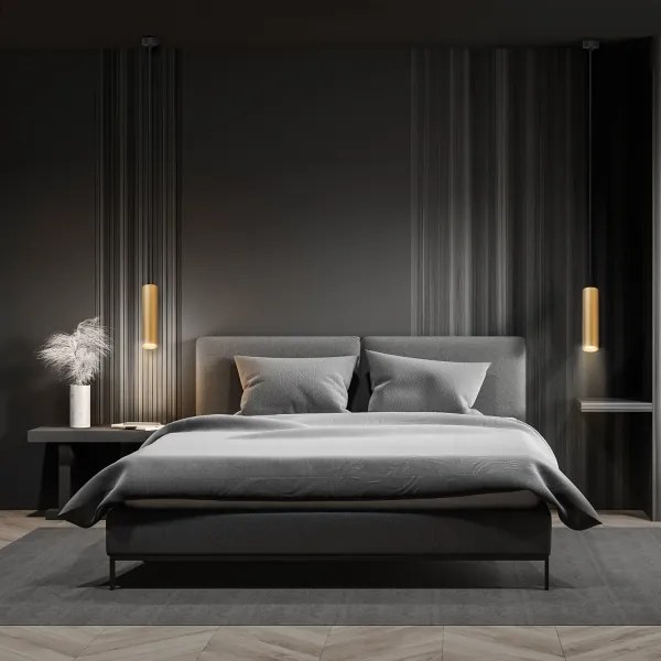 Brilagi - LED fényerőszabályozható kábeles csillár SELE 1xGU10/6,5W/230V fekete/arany