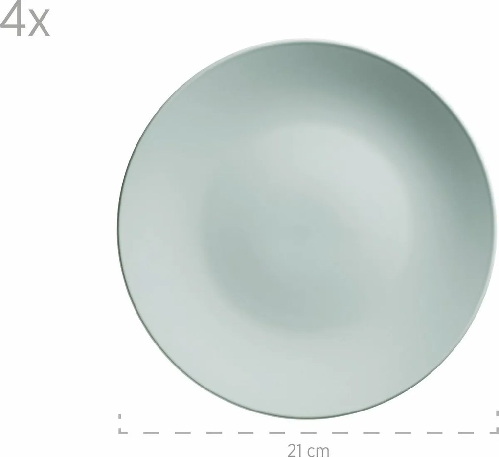 Mäser 16 darabos étkészlet PASTEL SELECTION –mentol